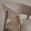 Barnaby Loungestol | Ljusbeige/Vitpigmenterad Ek