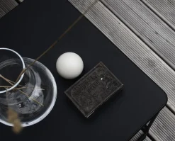 Barr Kvadrat Sidobord | Svart