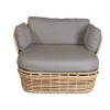 Basket Loungefåtölj | Natural