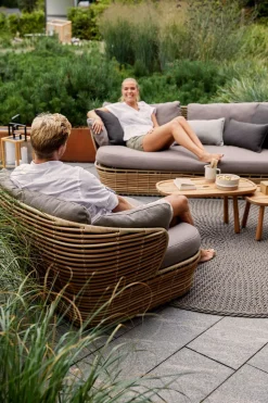 Basket Loungefåtölj | Natural