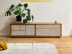 Basket Matta 245x245 | Beige