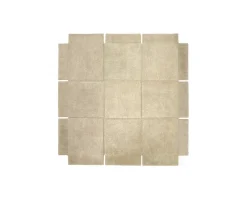Basket Matta 180x180 | Beige