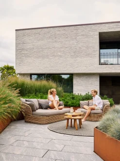 Basket 2-Sits Soffa | Natural