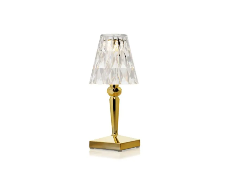 Battery Portabel Lampa | Gold