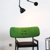 Bazar Vägglampa | Svart