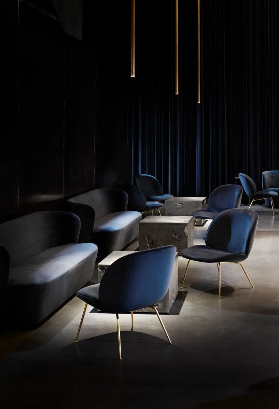 Beetle Lounge Chair | Helklädd, 4-star Base
