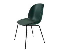 Beetle Stol | Plast med kudde, Conic metallben