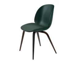 Beetle Stol | Plast med kudde, Träben