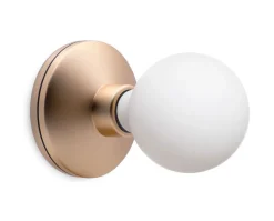 Bee Vägglampa | Guld | Frostat Glas