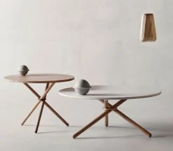 Bertha Soffbord | Light Concrete