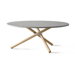 Bertha Soffbord | Light Concrete
