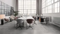 Bestlite BL1 Bordslampa | Svart Mässing, Bone China