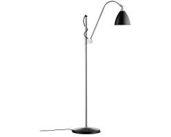 Bestlite BL3 Golvlampa Ø16 | Krom, Svart