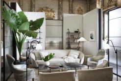 Bestlite BL3 Golvlampa Ø16 | Mässing, Bone China