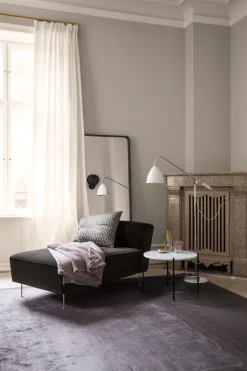Bestlite BL4 Golvlampa | Mässing, Vit