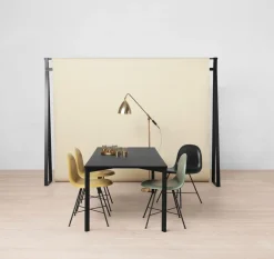 Bestlite BL4 Golvlampa | Mässing, Vit