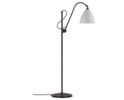 Bestlite BL3 Golvlampa Ø21 | Svart Mässing, Vit