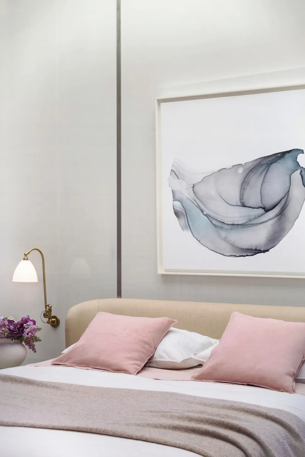 Bestlite BL6 Vägglampa | Krom, Bone China