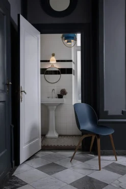 Bestlite BL7 Vägglampa | Krom, Bone China