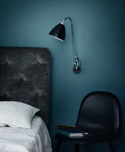 Bestlite BL6 Vägglampa | Krom, Bone China