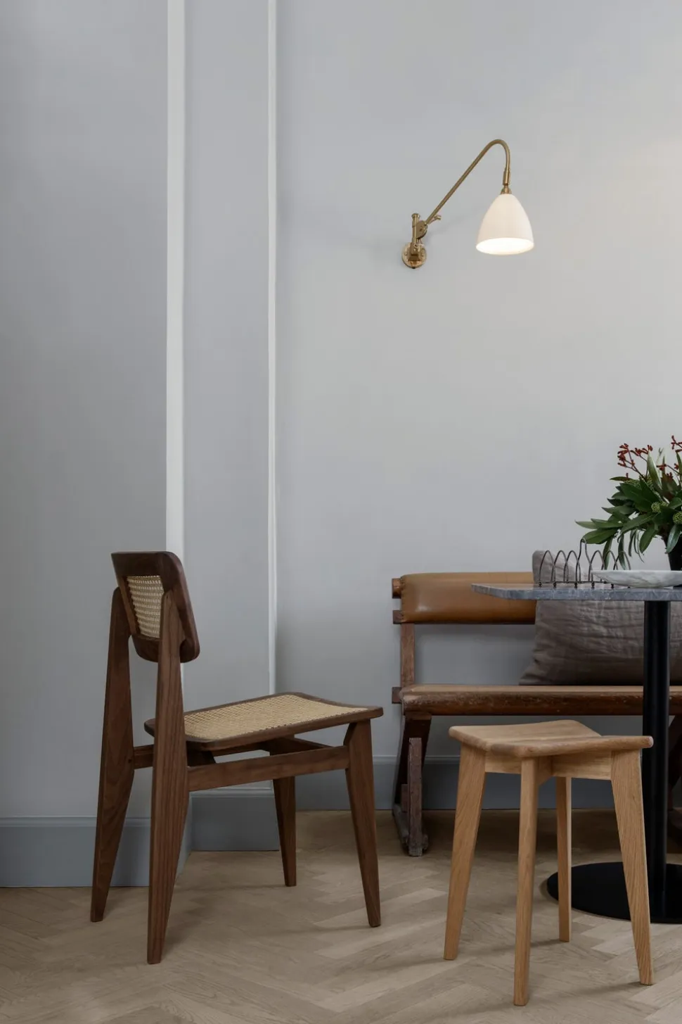 Bestlite BL6 Vägglampa | Krom, Svart