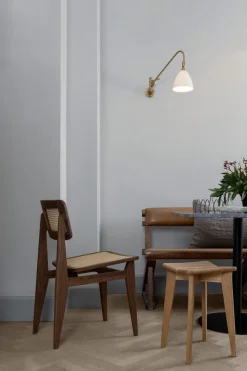 Bestlite BL6 Vägglampa | Mässing, Vit