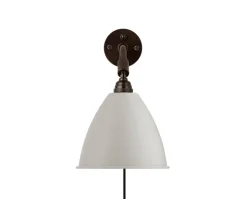 Bestlite BL7 Vägglampa | Svart Mässing, Vit
