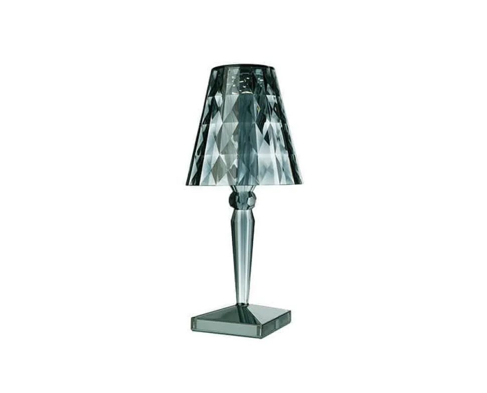 Big batteri lampa Ljusblå, batteri