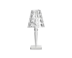 Big Battery lampa Crystal, nätansluten