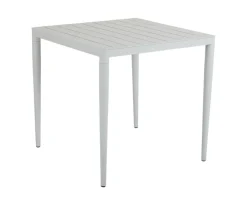 Bigby Matbord 76x76 | Ljusgrå