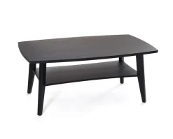 Birdie Soffbord 115x70 | Svartbetsad Ek