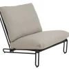 Blixt Fåtölj | Svart / Beige