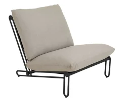 Blixt Fåtölj | Svart / Beige