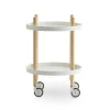Block Bord Ø45 | Vit