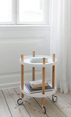 Block Bord Ø45 | Vit