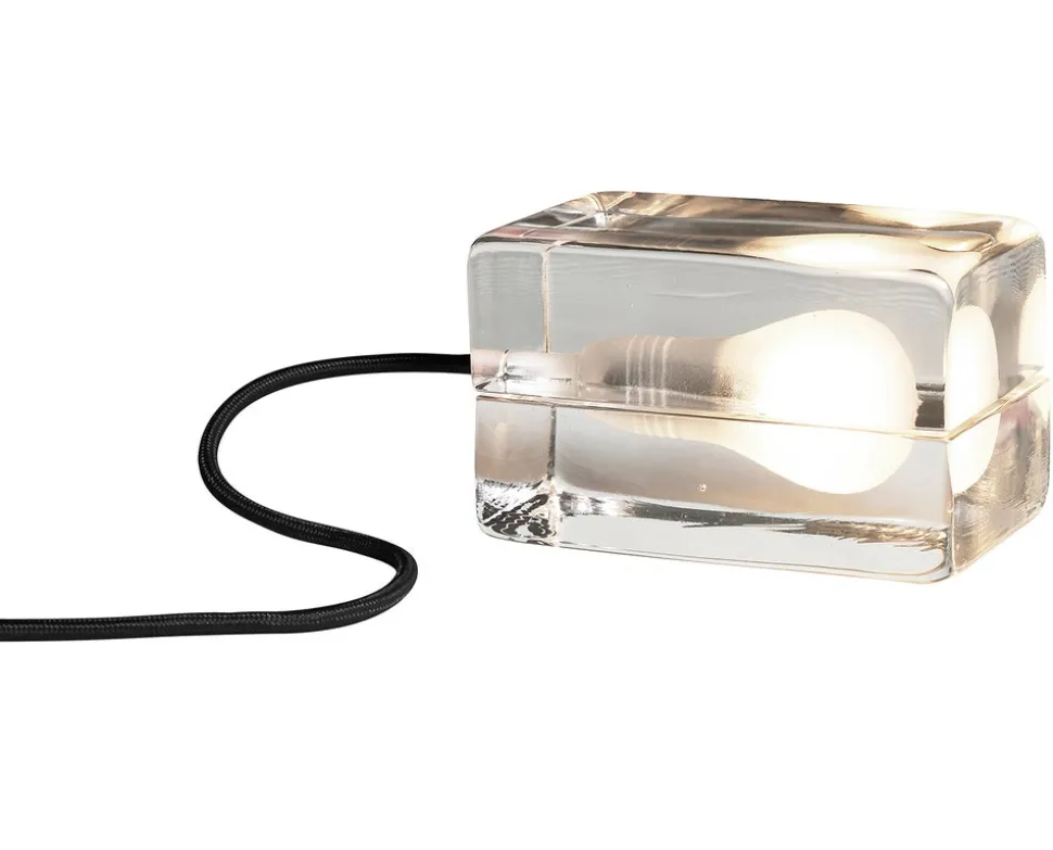 Block Lampa | Svart Textilsladd