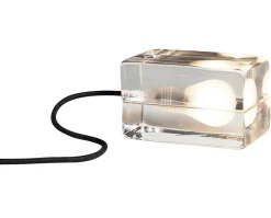 Block Lampa | Svart Textilsladd