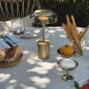 Blossi Table Mini Portabel Lampa | Nordic Gold/Clear