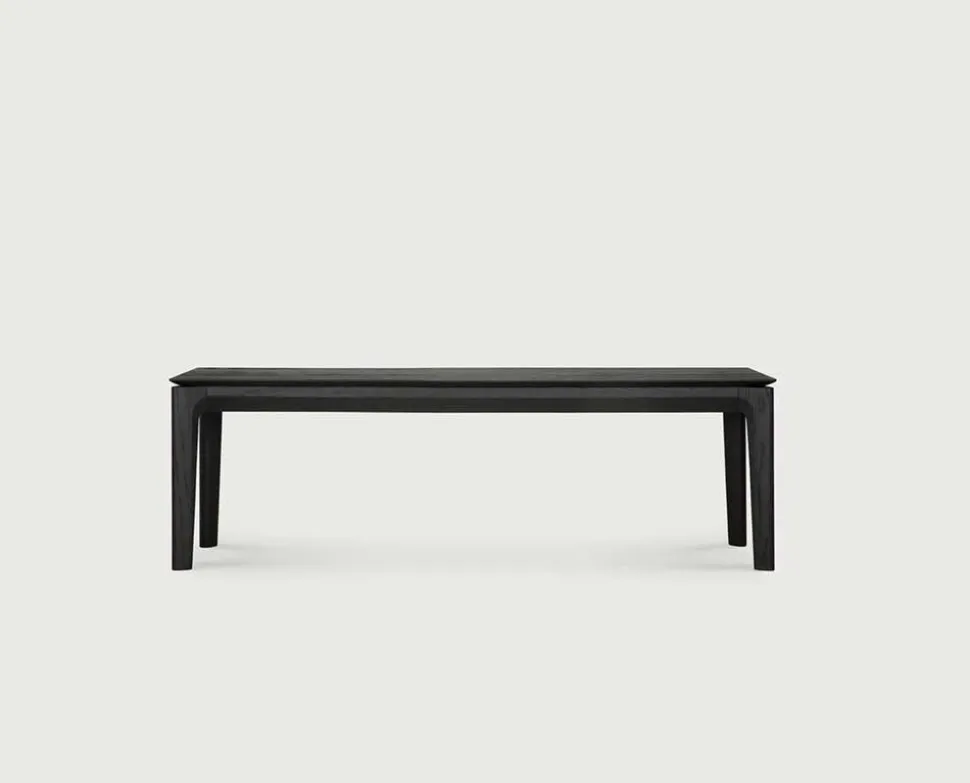 Bok Bänk | Svart Ek | 146 cm