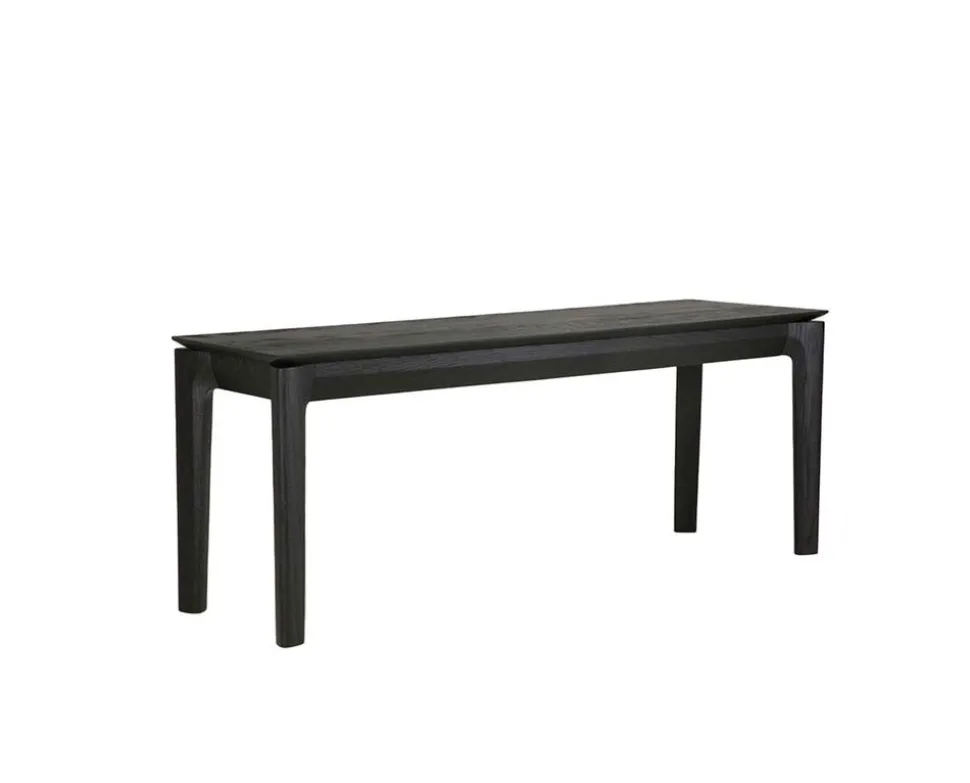 Bok Bänk | Svart Ek | 146 cm