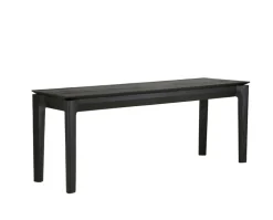 Bok Bänk | Svart Ek | 166 cm