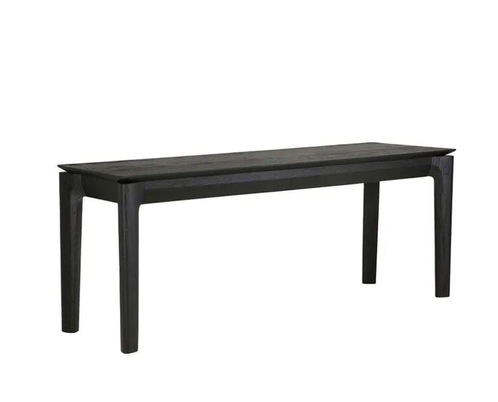 Bok Bänk | Svart Ek | 166 cm