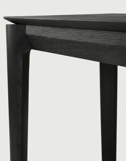 Bok Bänk | Svart Ek | 126 cm