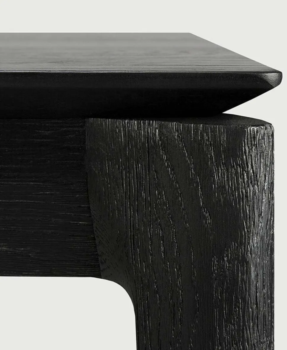 Bok Matbord Brunlackad Ek | 160x80 cm
