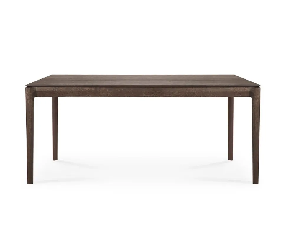 Bok Matbord Brunlackad Ek | 180x90 cm