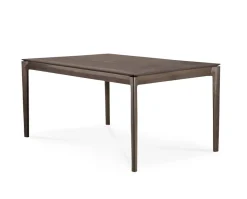 Bok Matbord Brunlackad Ek | 140x80 cm