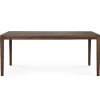 Bok Matbord Brunlackad Teak | 180x90