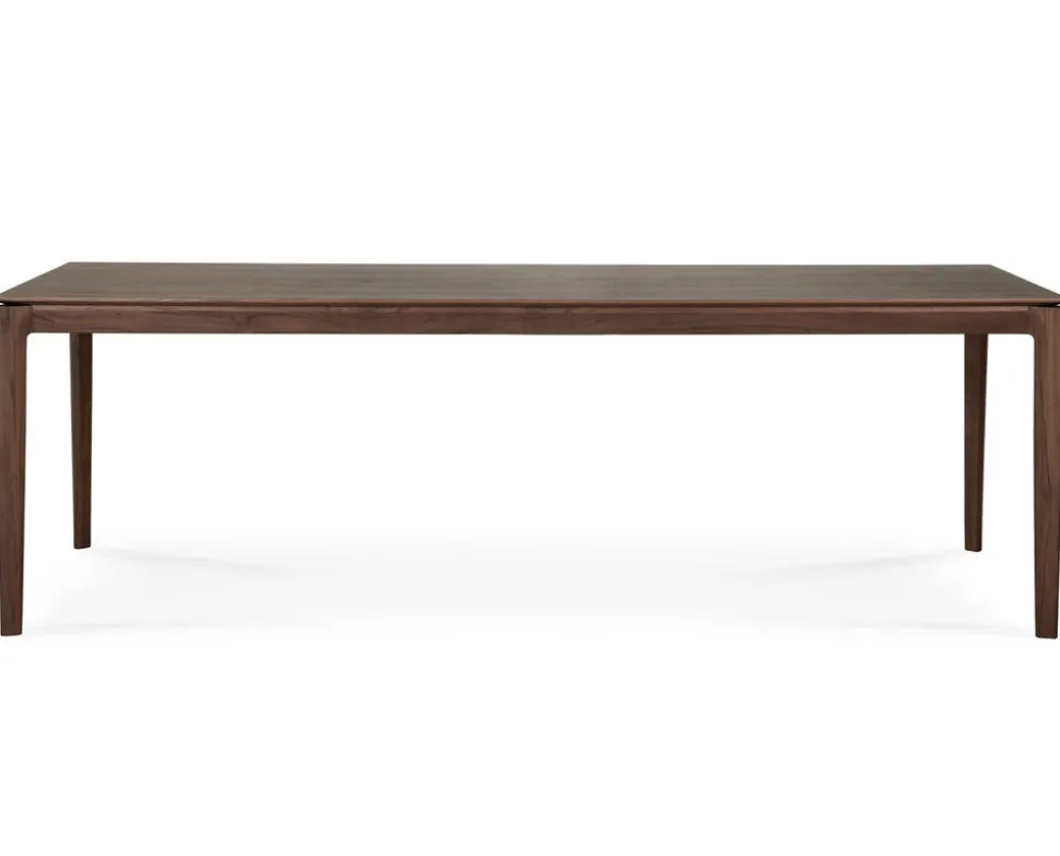 Bok Matbord Brunlackad Teak | 240x100