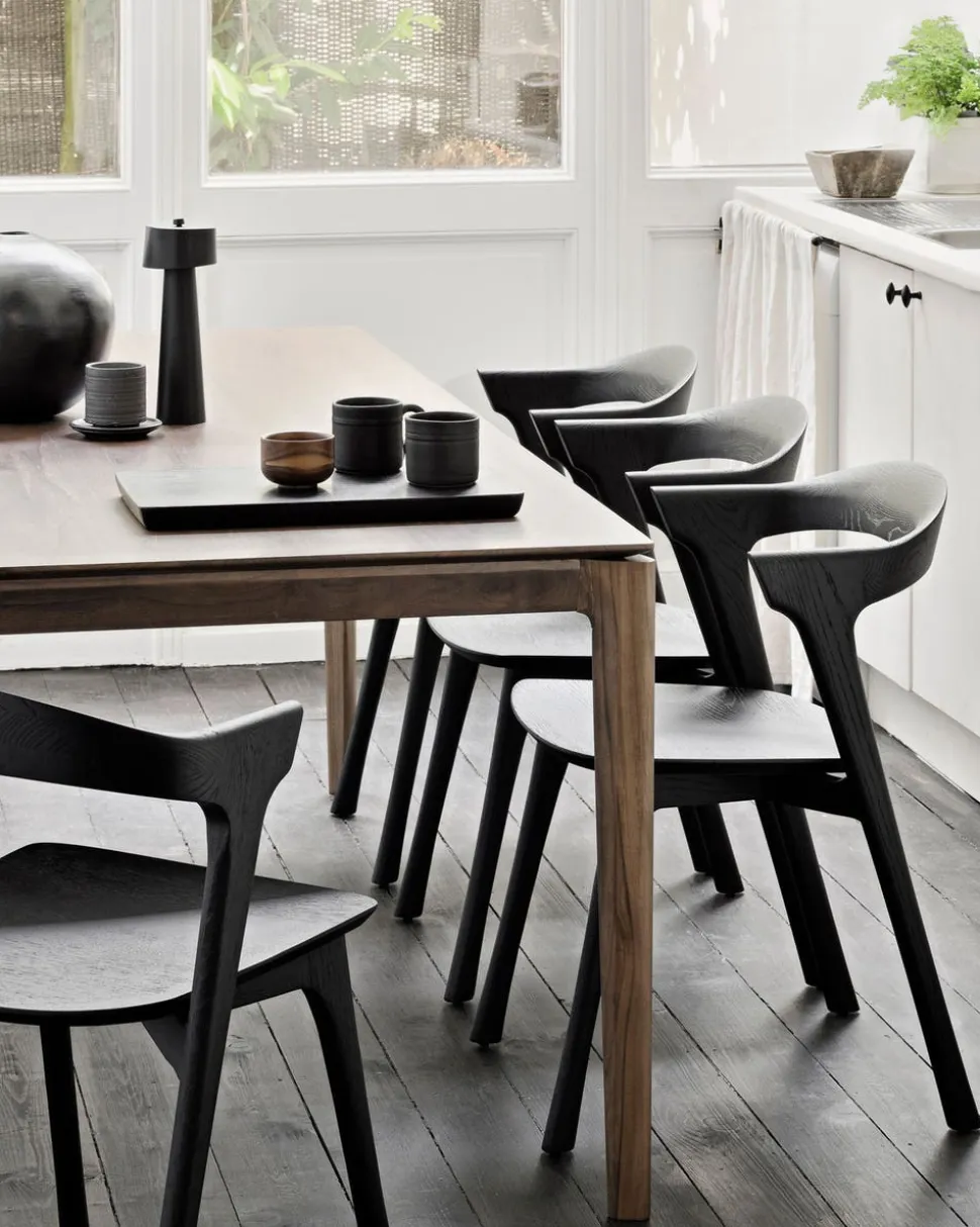 Bok Matbord Brunlackad Teak | 240x100