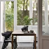 Bok Matbord Brunlackad Teak | 140x80